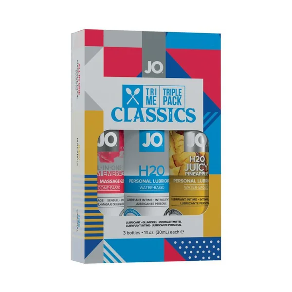JO Tri-Me Triple Packs - Classics (3) 1 oz Bottles