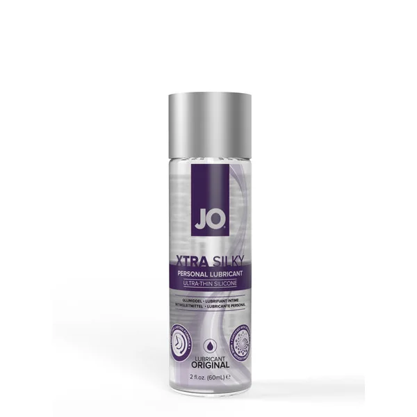 JO Xtra Silky Silicone Lubricant 2 oz.