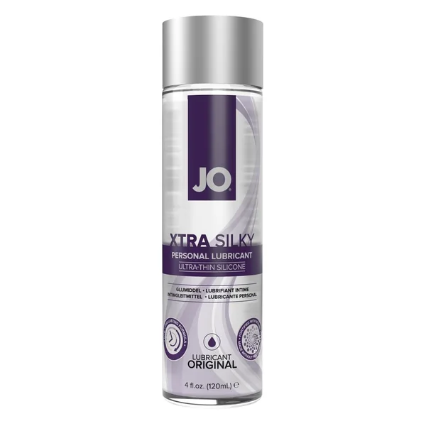 JO Xtra Silky Thin Silicone Lubricant 4oz