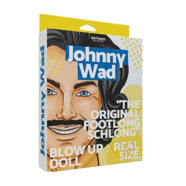 Johnny Wad Blow-Up Doll – Vanilla Blowup Sex Doll