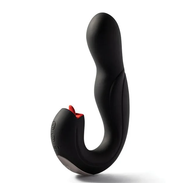 Joi Pro Rotating Head G-spot Vibrator & Clit Licker W/remote