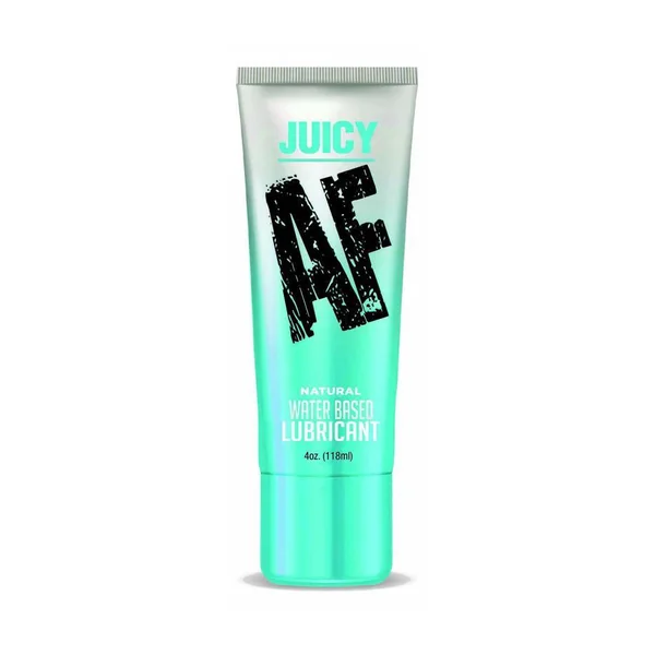 Juicy AF Natural Water Based Lubricant - 4 oz (118 mL)