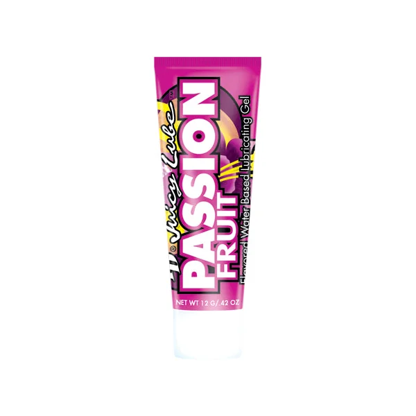 Juicy Lube Re-Sealable Tube Passion Fruit 12g