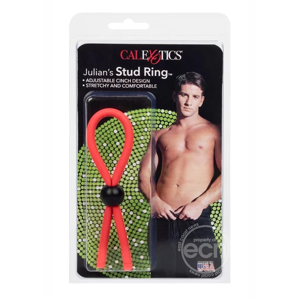 Julians Stud Ring Lasso Cock Ring - Multicolored