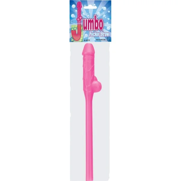 Jumbo Pecker Straw 11 inch