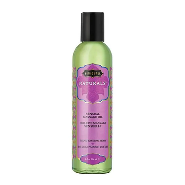 Kama Sutra – Naturals Massage Oil – Island Passion Berry 8 oz