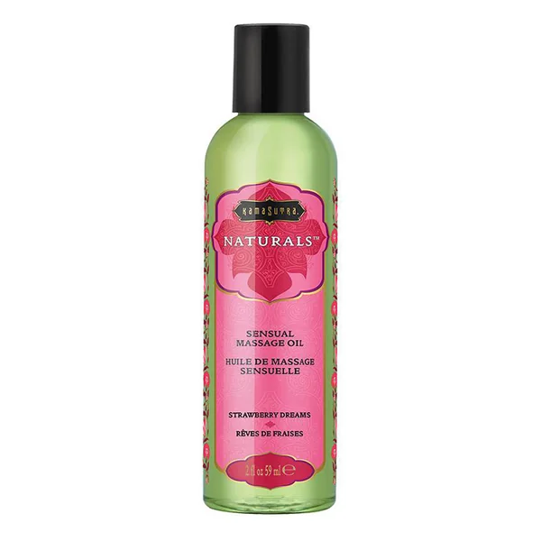 Kama Sutra – Naturals Massage Oil Strawberry 2 oz