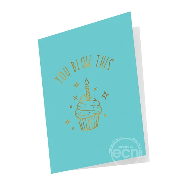 Kama Sutra Naughty Notes "You Blow This" Greeting Card