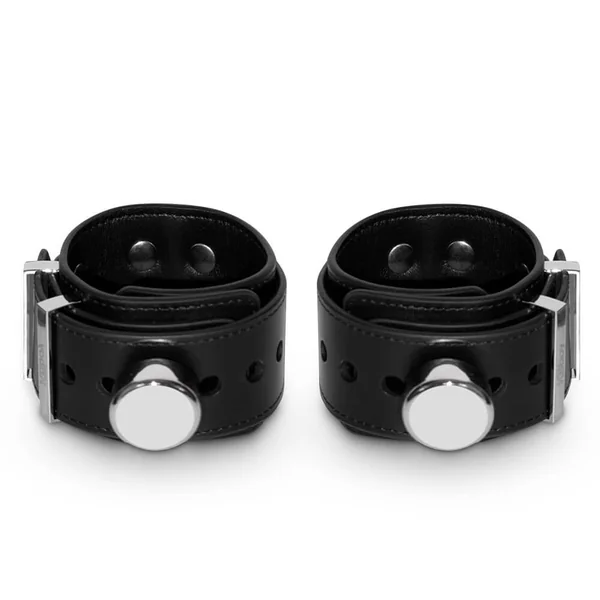 KBboy BDSM MagLock Leather Hand & Ankle Cuffs