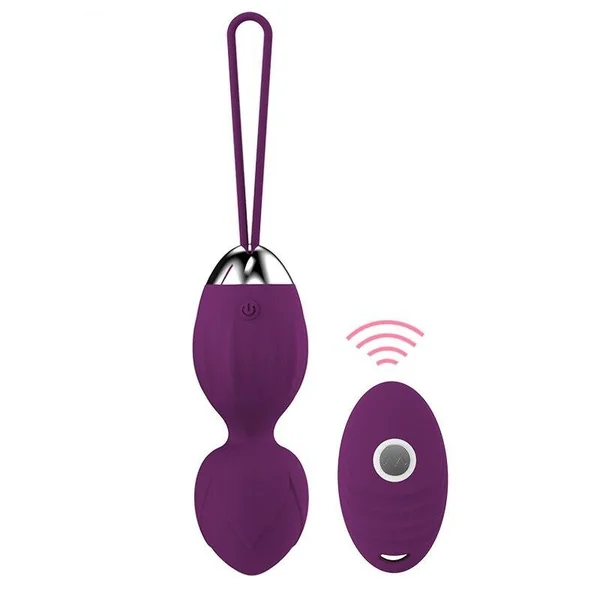Kegel Balls Women Vagina Tighten Trainer Wireless Remote Control Vaginal Vibrating Egg Sex toys For Female Private Care Vibrator