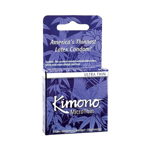 Kimono – Micro Thin Condoms – 3 Pack