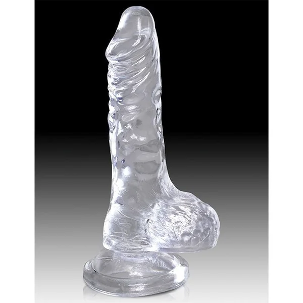 King Cock Clear Cock W/balls
