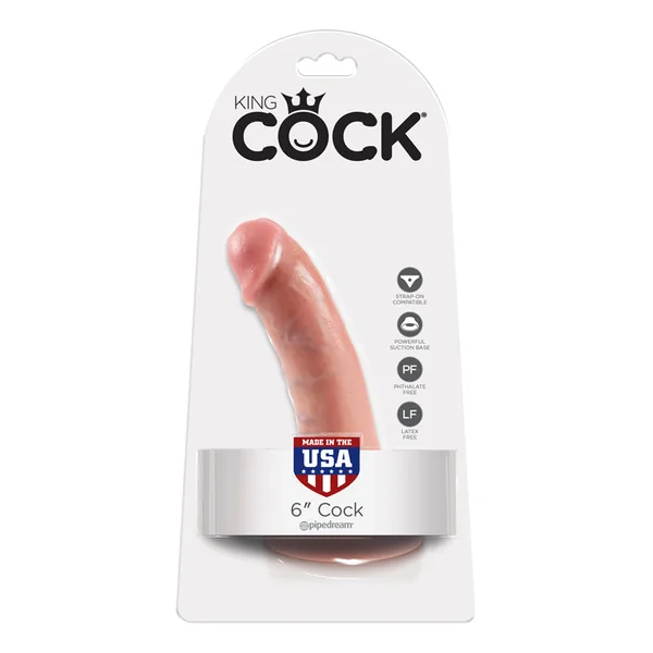 King Cock Realistic 6-Inch Dildo – Your Fantasy Come True