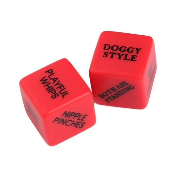 Kinky BDSM Dice , Red