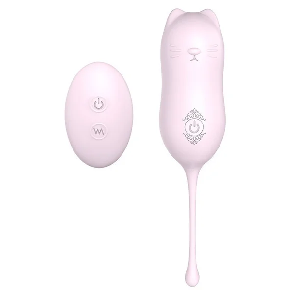 KittyVibe™ Remote Cat Ear Vibrator – 9 Modes | Waterproof & Magnetic Charging | Cute Clit Egg for Discreet Play