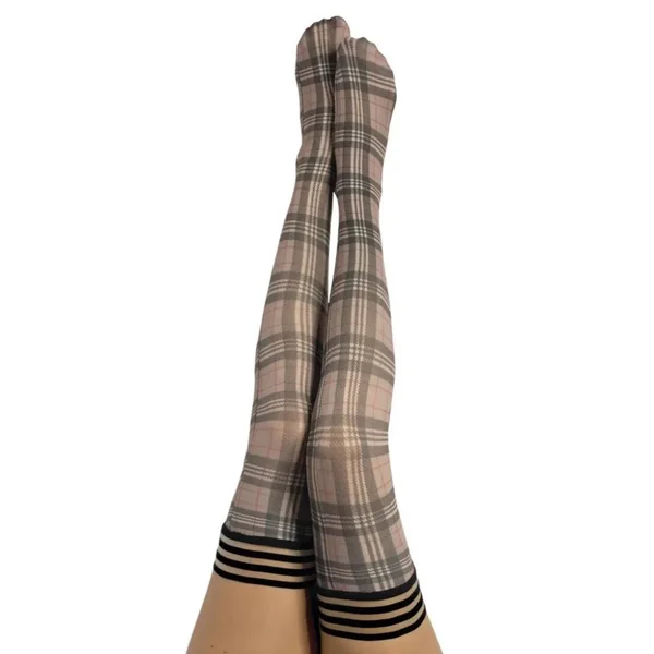 Kix'ies Lori Plaid Stockings