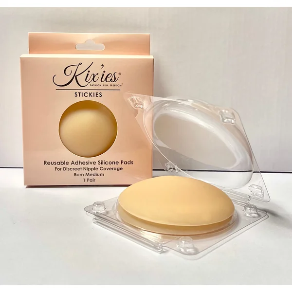 Kix'ies Stickies Reusable Adhesive Silicone Covers