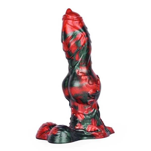 Krampus - 8.5 Inch Knotted Dog Dildo - Fantasy Silicone Dildo