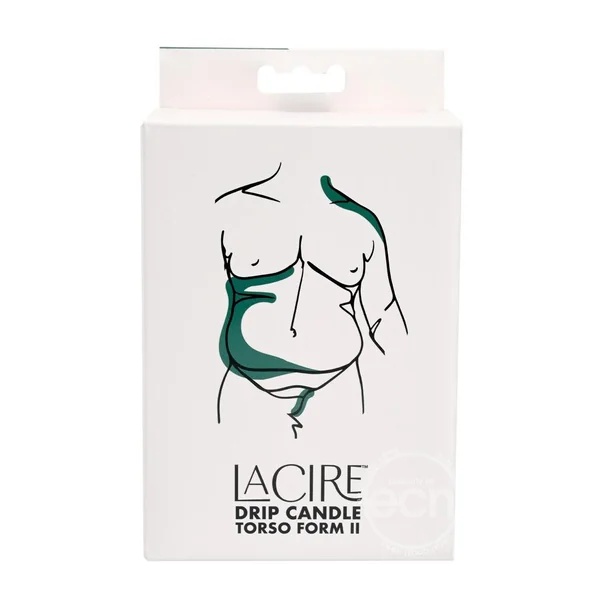 LaCire Torso Form II Candle - Green