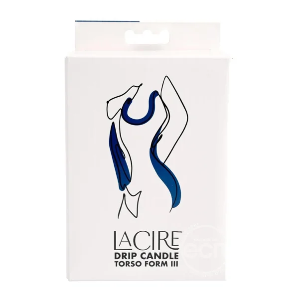 LaCire Torso Form III Candle - Blue