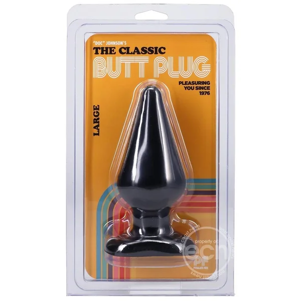 Large Butt Plug (Black)