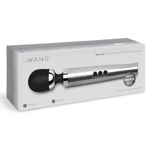 LE Wand Die Cast Rechargeable Vibrating Massager