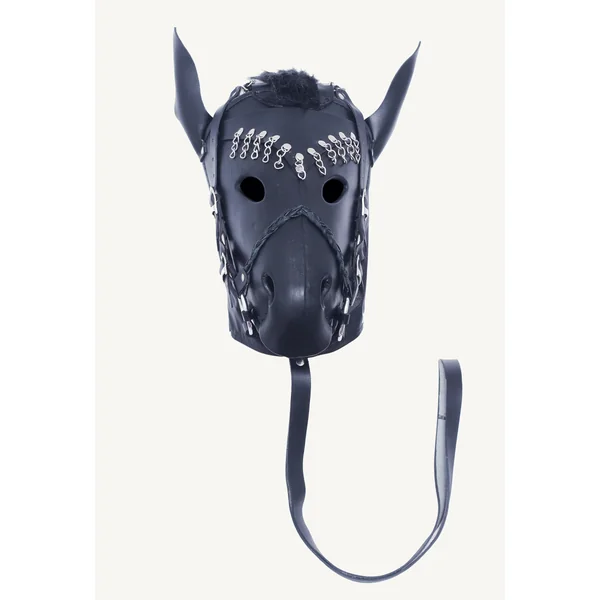 Leather Bondage Hood | Leather Pony Face Mask