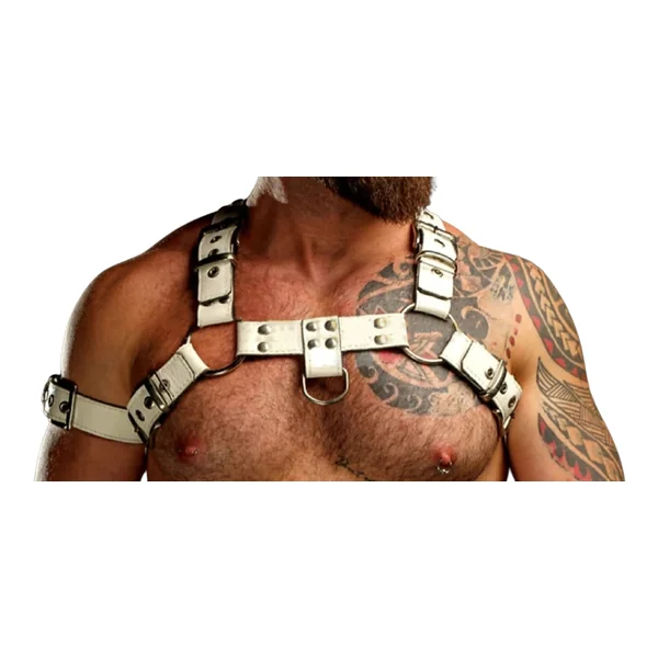 Leather Chest Harness Mens