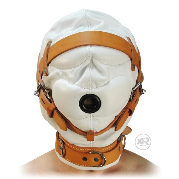 Leather Total Sensory Deprivation Hood