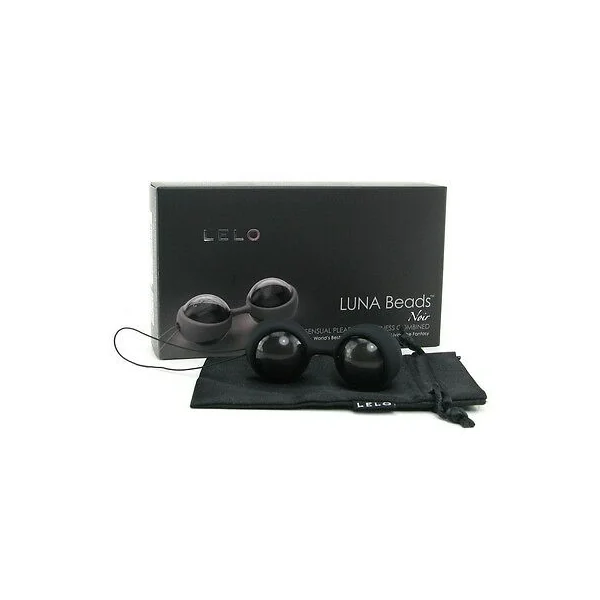 Lelo Luna Beads Balls Noir Fitness
