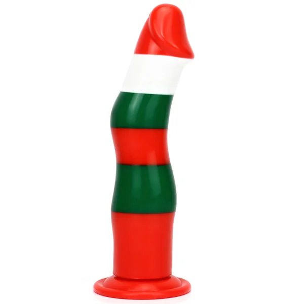 Lian - 8.26 Inch Christmas Silicone Dildo with Suction Cup