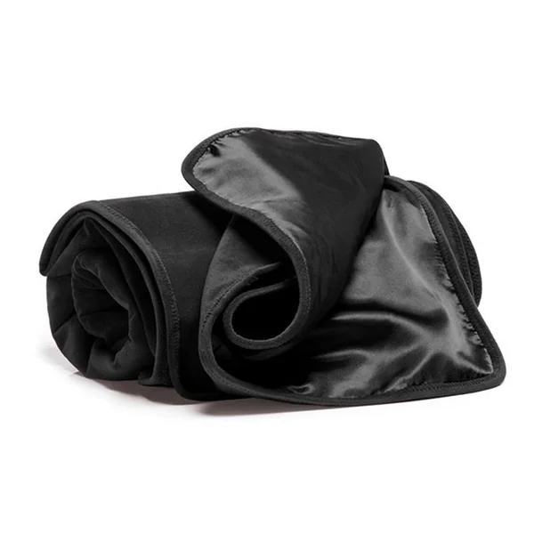 Liberator Fascinator Throw Black Mircovelvet