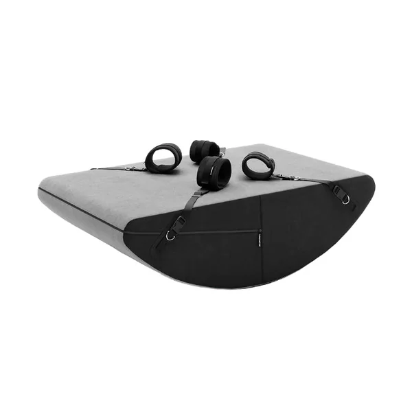 Liberator Scoop Rocker Sex Positioning Pillow Valkyrie Edition with Cuffs