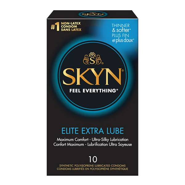Lifestyles Condoms SKYN Elite Extra Lube Condom 10 Pack