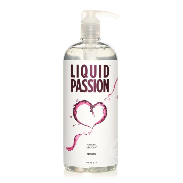Liquid Passion Natural Lubricant 34oz