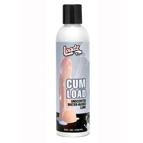 Loadz Cum Load Unscented Water Based Lubricant 8oz