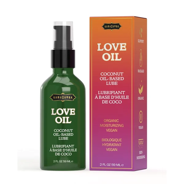 Love Oil Coconut Oil-Based Lube