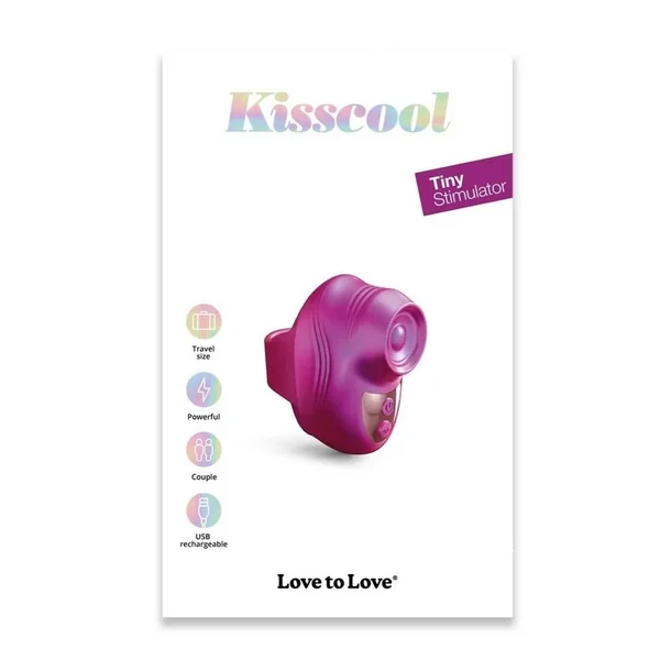 Love to Love Kisscool Rechargeable Silicone Finger Vibrator