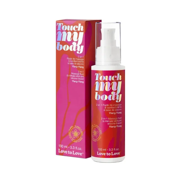 Love to Love Touch My Body 2-in-1 Massage Fluid & Intimate Lubricant Ylang-Ylang Scented