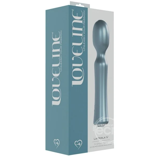 LoveLine La Peria IV Rechargeable 10 Speed Wand - Blue