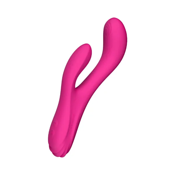 Lovense Osci 3 App-Enabled Rechargeable Warming Rabbit Style Massager With G-Spot Thumper