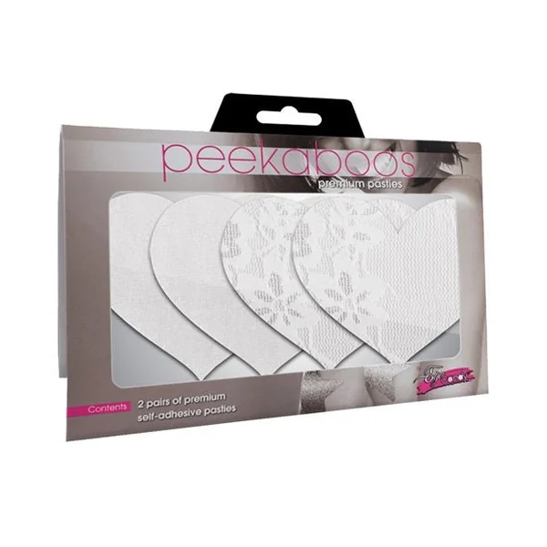 Luminous Hearts - White Pack Of 2