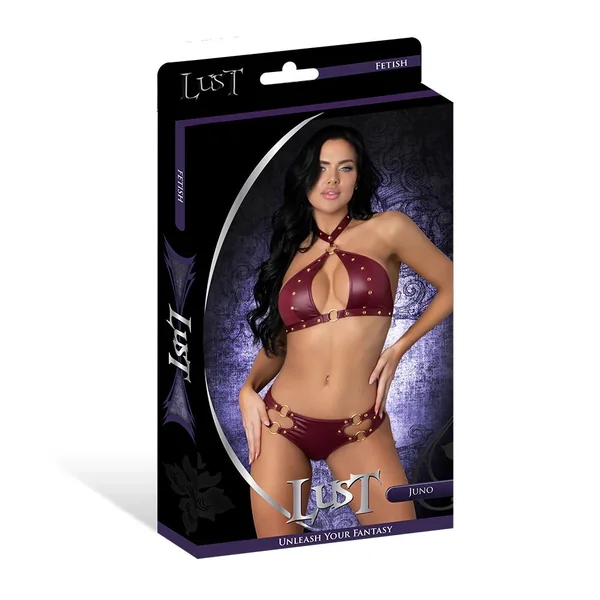 Lust Fetish Juno Burgundy