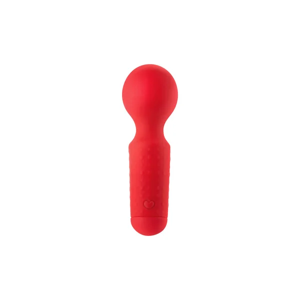 Luv Inc Rechargeable Silicone Mini Wand Vibrator