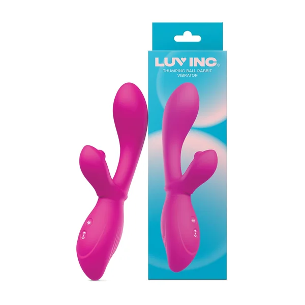 Luv Inc. Thumping Ball Rabbit - Pink