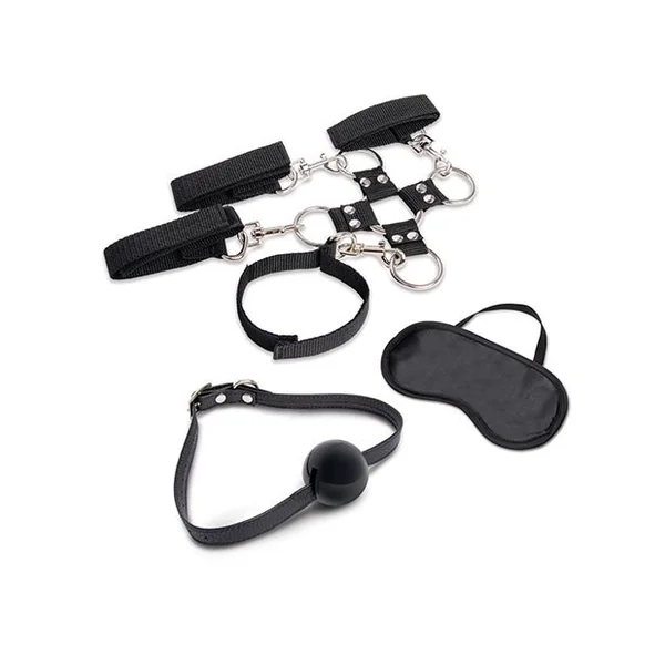 Lux Fetish 7 pc Hogtie & Ball Gag Kit