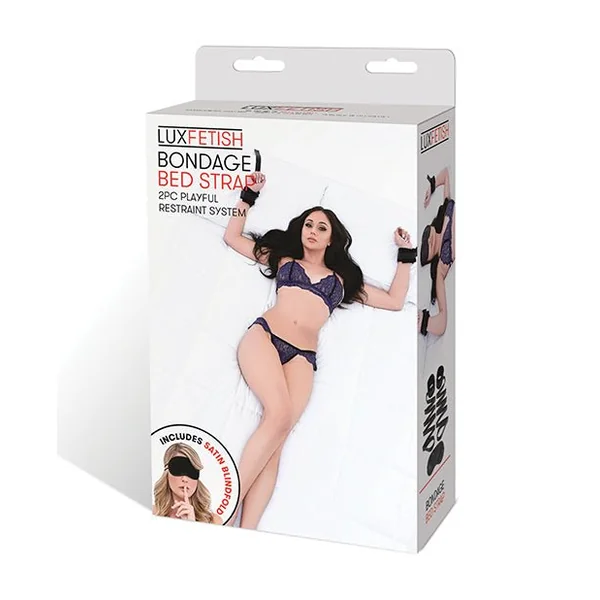 Lux Fetish Bondage Bed Strap Restraint System