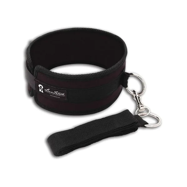 Lux Fetish Collar & Leash Set