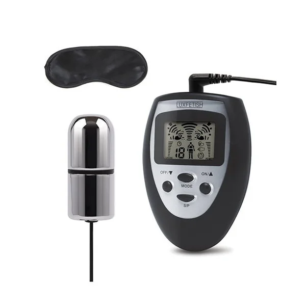 Lux Fetish Electro Sex Shock Bullet w/Remote