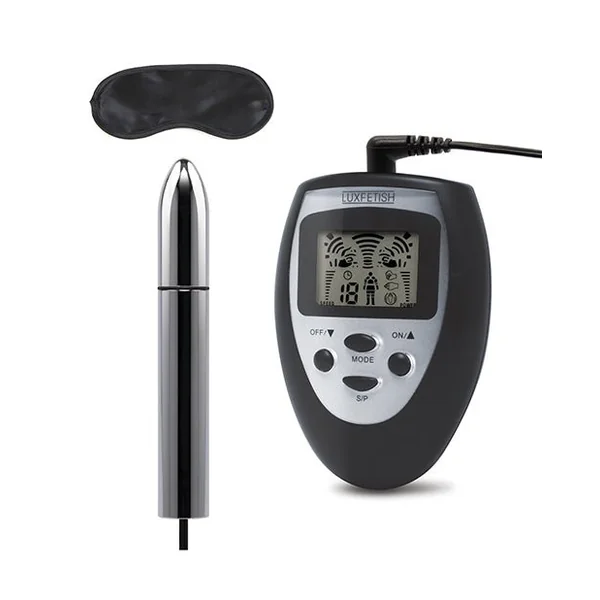 Lux Fetish Electro Sex Shock Wand w/Remote